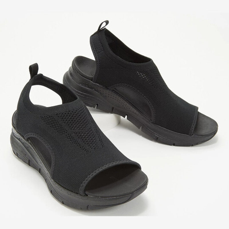 Slip-On Bequeme Sandalen