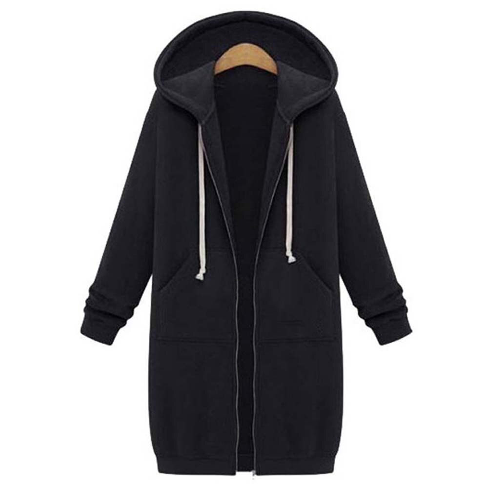 Lange jas met capuchon™: Voor dames