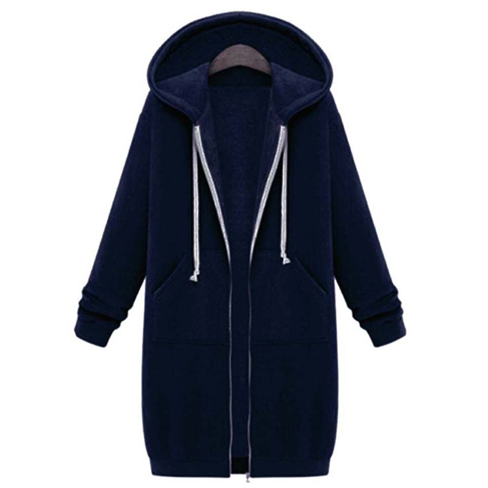 Lange jas met capuchon™: Voor dames