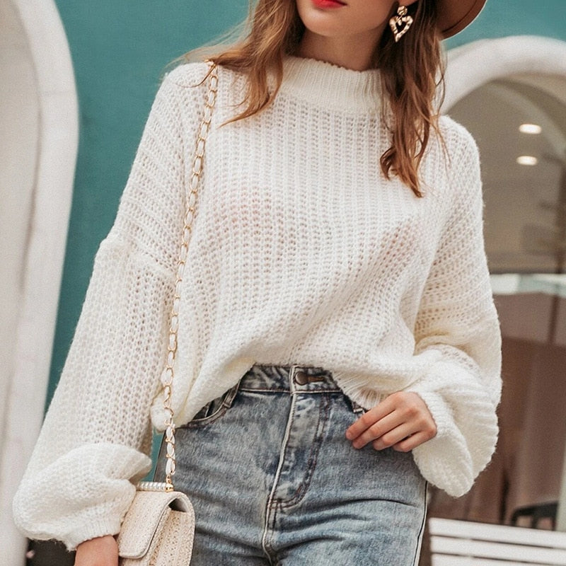 CoolShirt I Gestrickter Winterpullover Für Damen