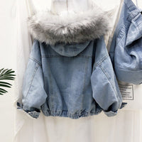 BellasJacket I Denim Winterjas Voor Dames