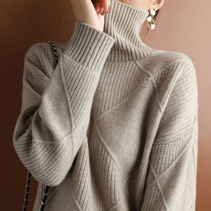 LiesbethsShirt I Oversized Trui Met Col