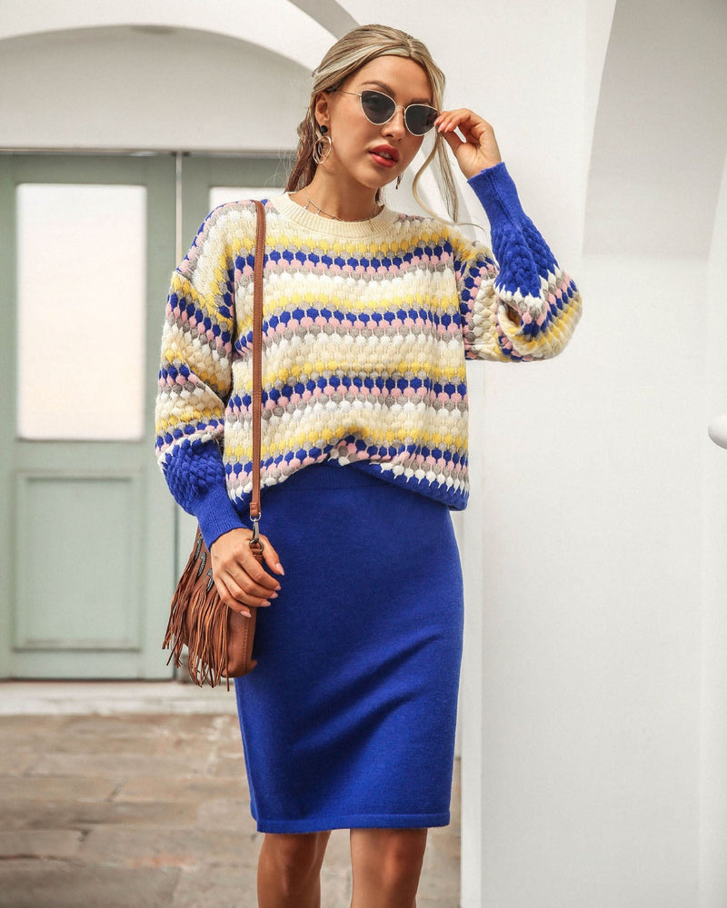 Cathelijs Set | 2-piece Set For Women | Sweater And Skirt