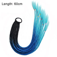 Multikleur haarextensies