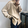 SakiesBluse I Satinbluse für Damen