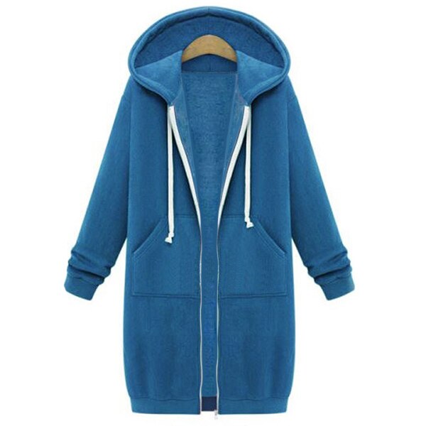 Lange jas met capuchon™: Voor dames