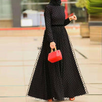 Gepunktetes Elegantes Kleid