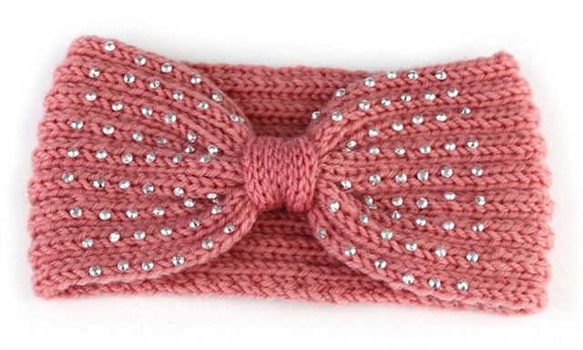 Knitted Bow Bandeau