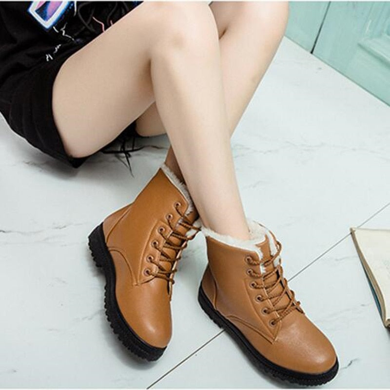CatuutjeBoots | Leather Boots With Lining For Women