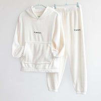 Winter Pajamas Set Women Loungewear