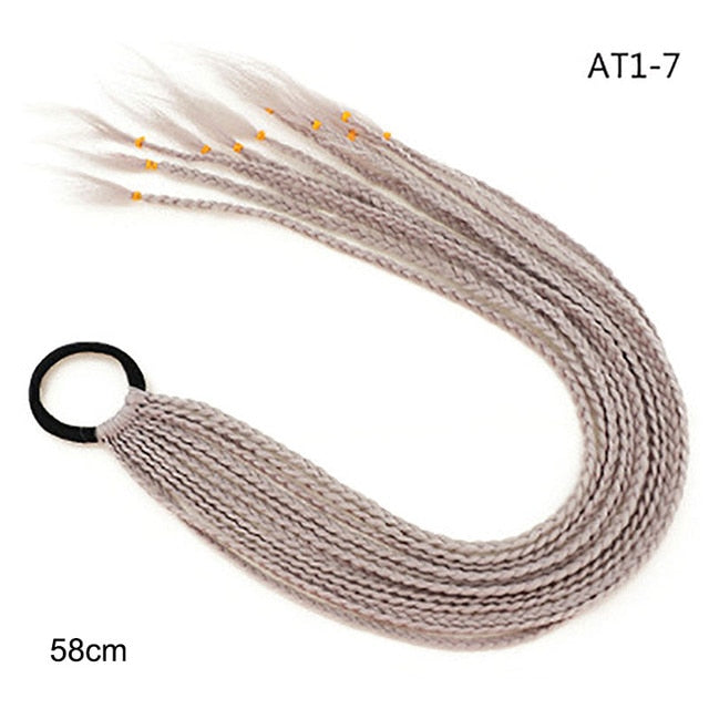 Multikleur haarextensies