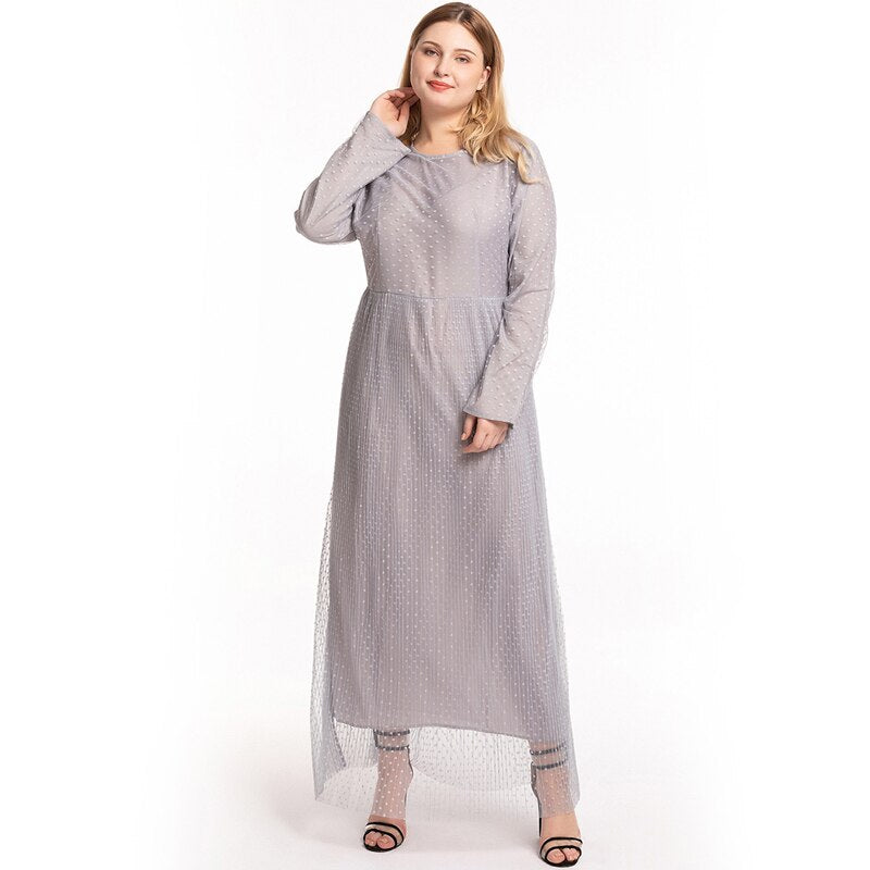 Gepunktetes Elegantes Kleid