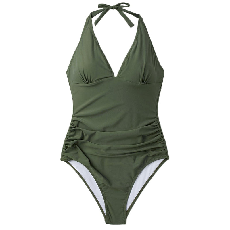 Georgia Swimsuit | Badeanzug mit V-Ausschnitt