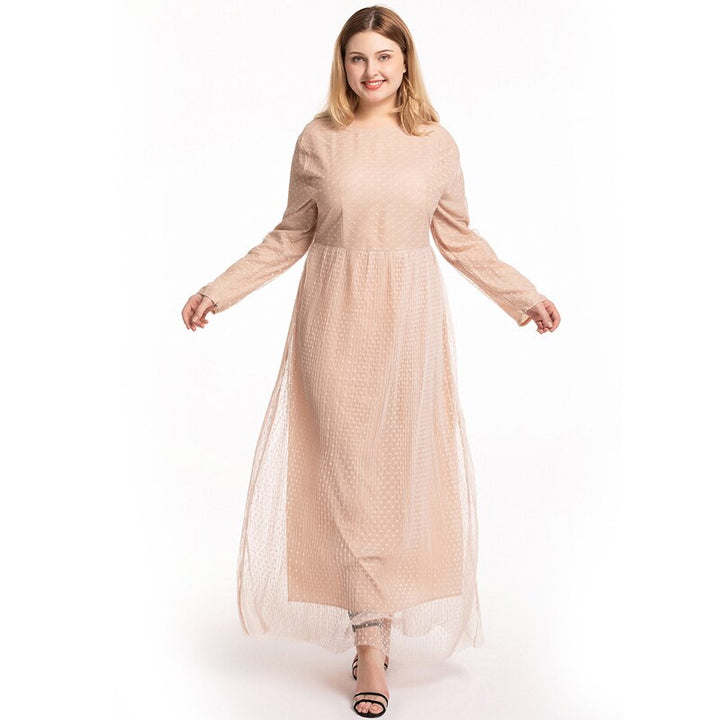Gepunktetes Elegantes Kleid
