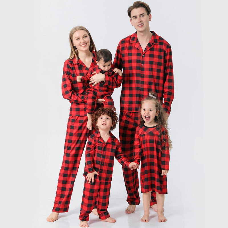 Christmas Family Clothes Sets Long