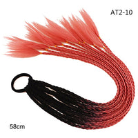 Multikleur haarextensies