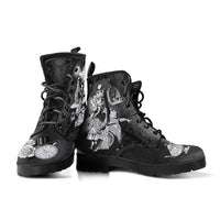 Flower Skull Winter Shoes