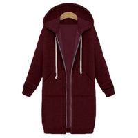 Lange jas met capuchon™: Voor dames