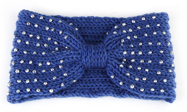 Knitted Bow Bandeau