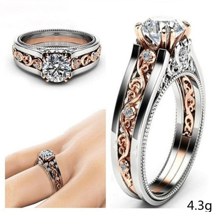 Luxe Fashion Flower Ring