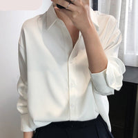 SakiesBlouse I Satijnen Blouse Voor Dames
