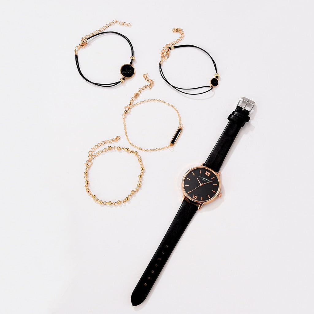 WatchSet™: Horloge Met Bijpassende Armbanden