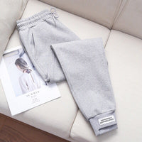 Jogging pants with high waist