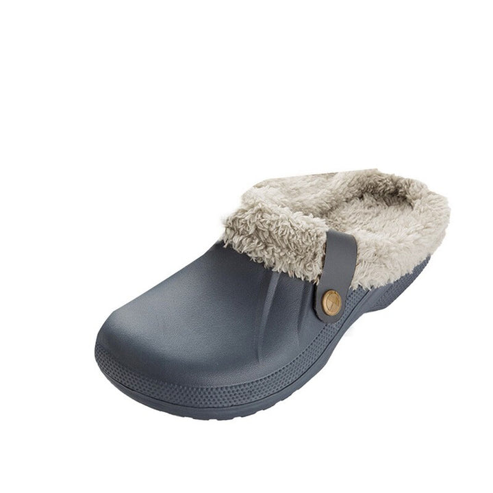 Waterproof Plush Home Shoes