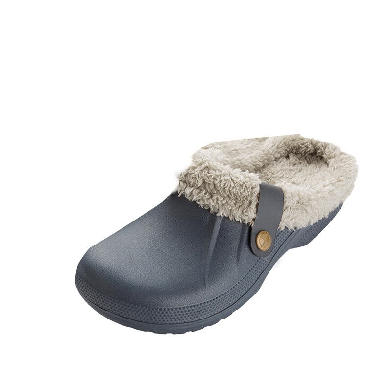 Waterproof Plush Home Shoes