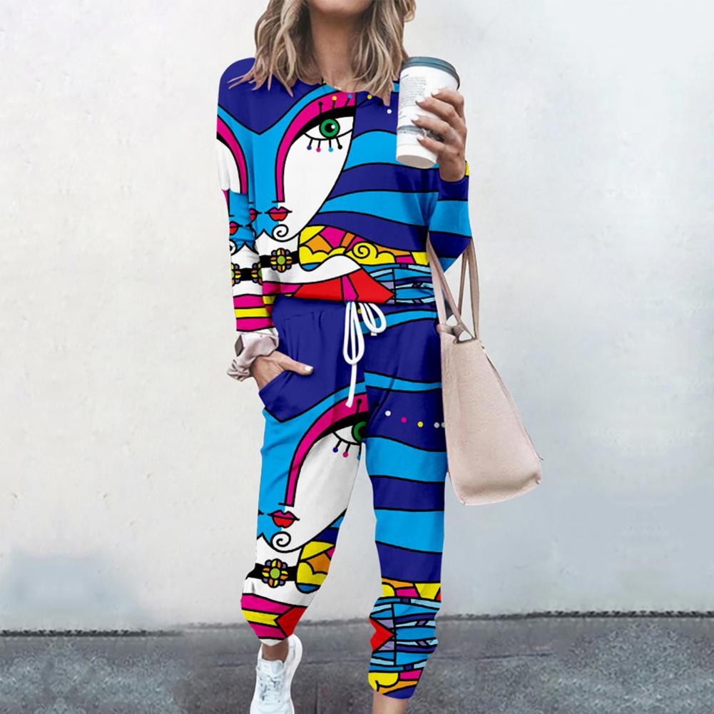 Trainingspak met artiestiek design