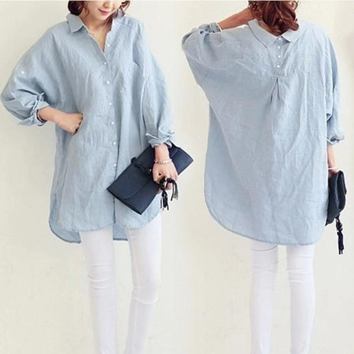 BigShirt™: Oversized Hemd Voor Dames