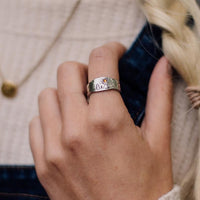 Crystal Ring | Zonsondergang Ring