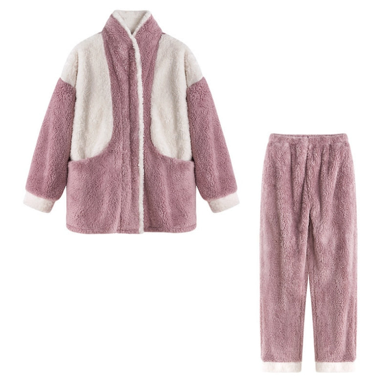 DetisPyjama I Winter Pyjama Set Voor Dames