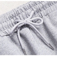 Jogging pants with high waist