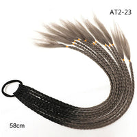 Multikleur haarextensies