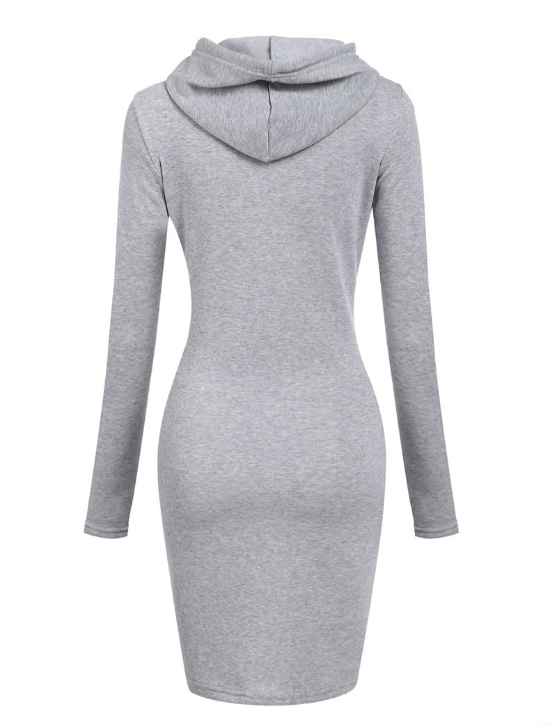 AyasDress I Sweatshirt Jurk Met Hoodie Voor Dames