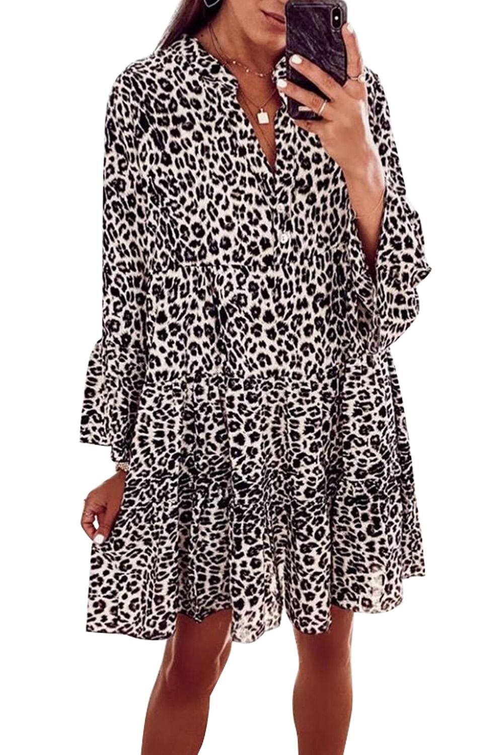 Geo Dress | Flare Jurk