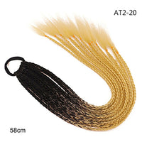 Multikleur haarextensies