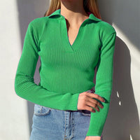 MaitiShirt I Pullover mit Kragen für Damen