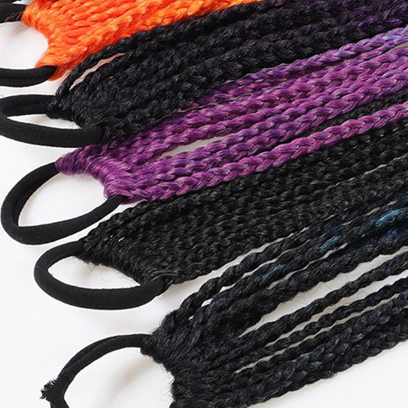 Multikleur haarextensies