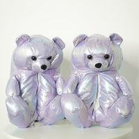 Teddy Bear Plush Slippers Cartoon