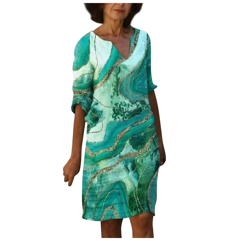 Modisches Vintage-Kleid