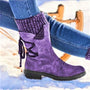 Winter Warm | Rücken Schnürstiefel