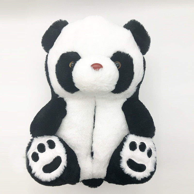Teddy Bear Plush Slippers Cartoon