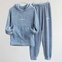 Winter Pajamas Set Women Loungewear