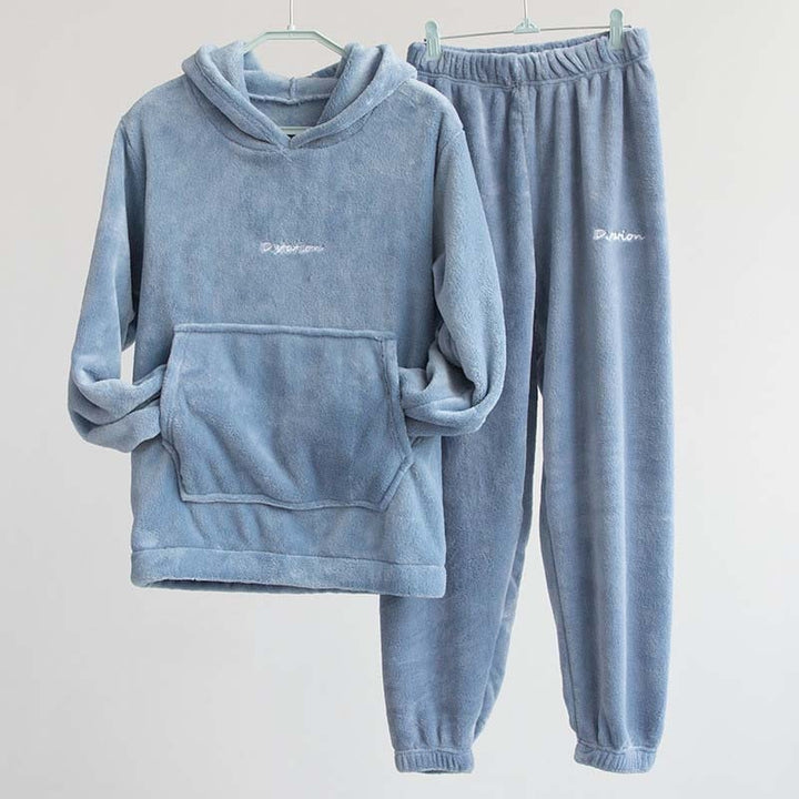 Winter Pajamas Set Women Loungewear
