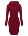 AyasDress I Sweatshirtkleid mit Kapuze für Damen