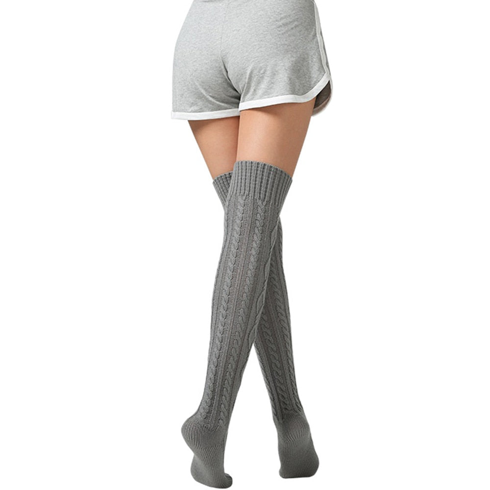Lady Socks | Gebreide Lange Kousen