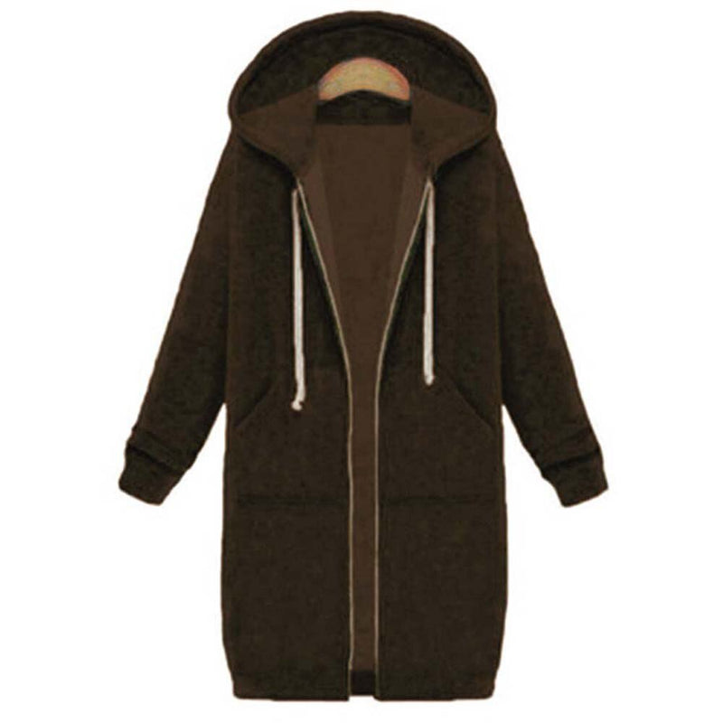Lange jas met capuchon™: Voor dames