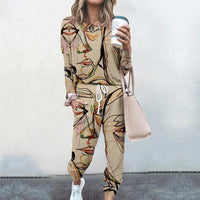 Trainingspak met artiestiek design